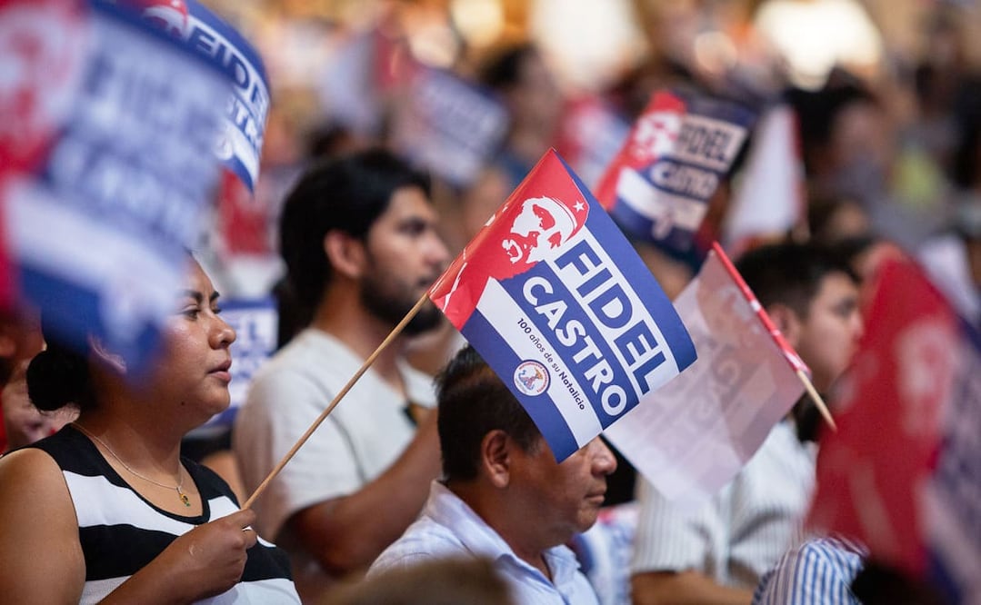 Aquiles Córdova habló de las lecciones importantes que se pueden sacar de la actividad revolucionaria de Fidel. Foto: Cortesía