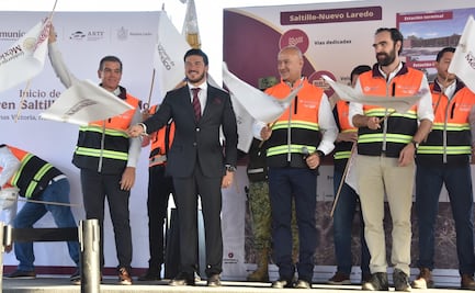 Inicia construcción del tren de pasajeros Saltillo-Monterrey-Nuevo Laredo; beneficiará a 7 millones de usuarios al año