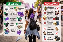 Día Internacional de la Mujer 2026: ¿qué sí y qué no llevar a la marcha del 8M en CDMX?