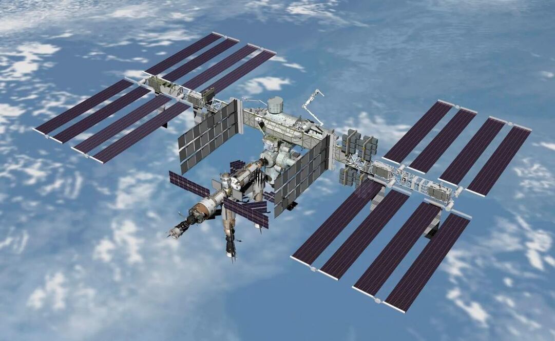 Foto cedida por la NASA de la Estación Espacial Internacional. Foto: EFE