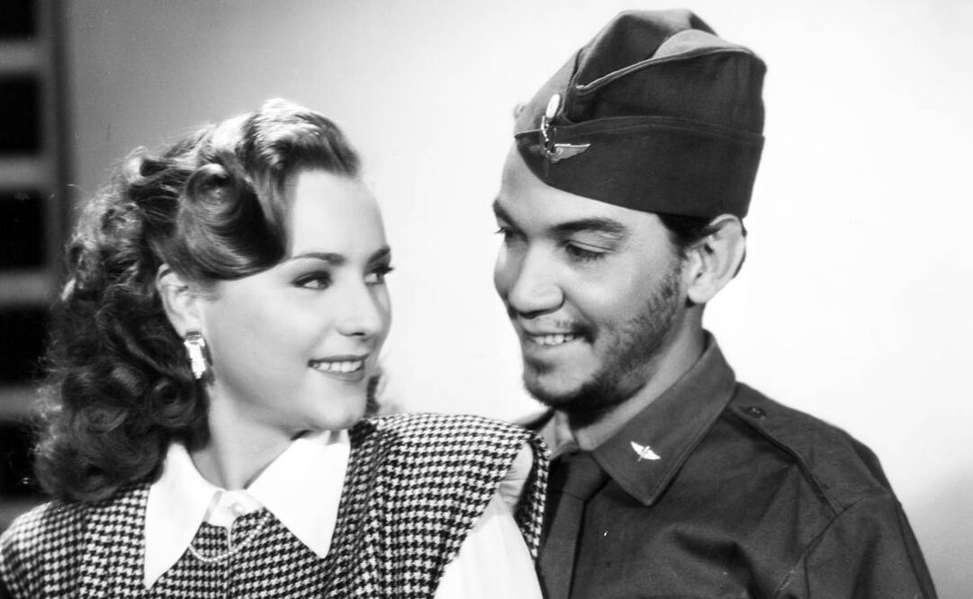 Miroslava Stern y Cantinflas. Archivo EL UNIVERSAL. 