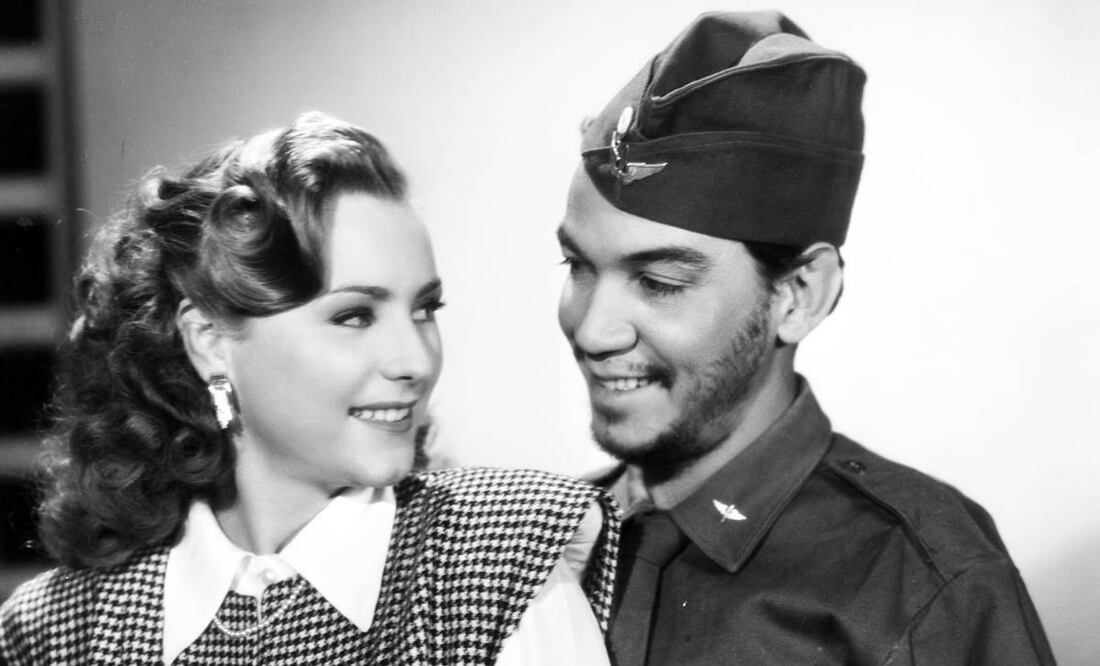Miroslava Stern y Cantinflas. Archivo EL UNIVERSAL.