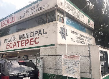 Roban armas a la Policía Municipal de Ecatepec