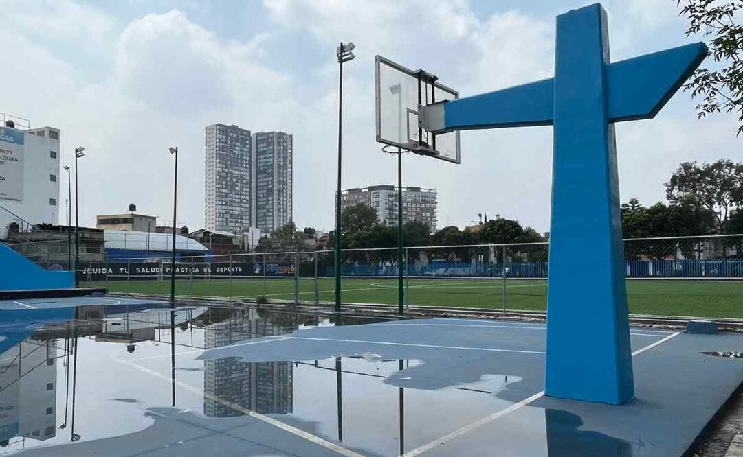 Planteles de la Universidad Rosario Castellanos sufren afectaciones por las lluvias de ayer, 16 de septiembre de 2024. Foto: Especial