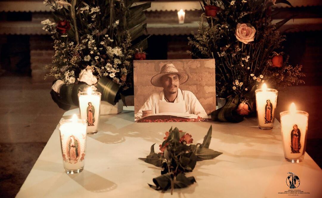 Simón Pedro Pérez López, catequista y exdirigente de la organización Sociedad Civil Las Abejas de Acteal en Chiapas. Foto: Tomada de X (@AbejasDeActeal)