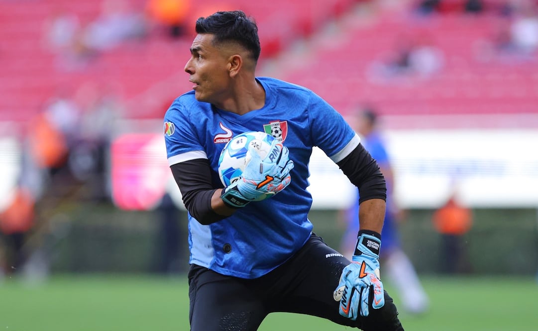 Oswaldo Sánchez durante un partido de leyendas de la Selección Mexicana. FOTO: IMAGO7