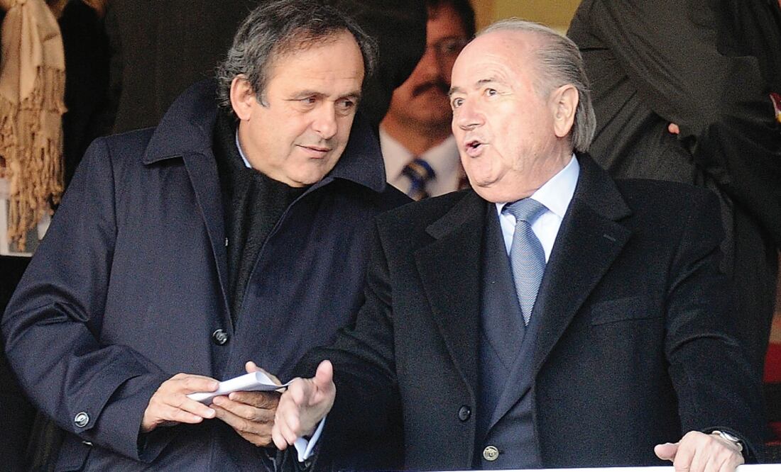 Michel asegura que el dirigente suizo no quería que él lo supliera al frente de la FIFA (ARCHIVO. EL UNIVERSAL)