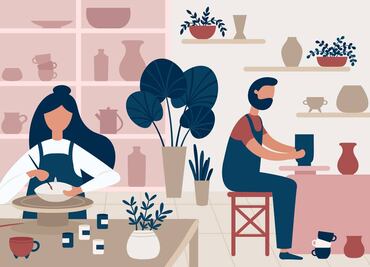 Diseña tu propia vajilla en alguno de estos talleres de cerámica