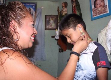 Miguel escuchó por primera vez el Día del Niño