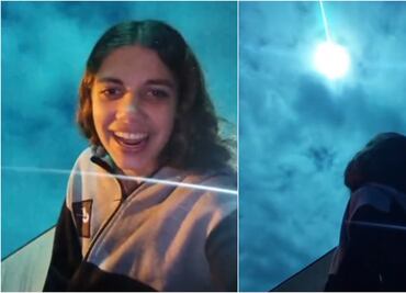Joven logra impresionante toma del meteorito en Portugal y se viraliza en TikTok: VIDEO