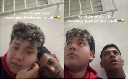 Video viral: así jóvenes venezolanos documentaron en tiempo real el ataque de Estados Unidos