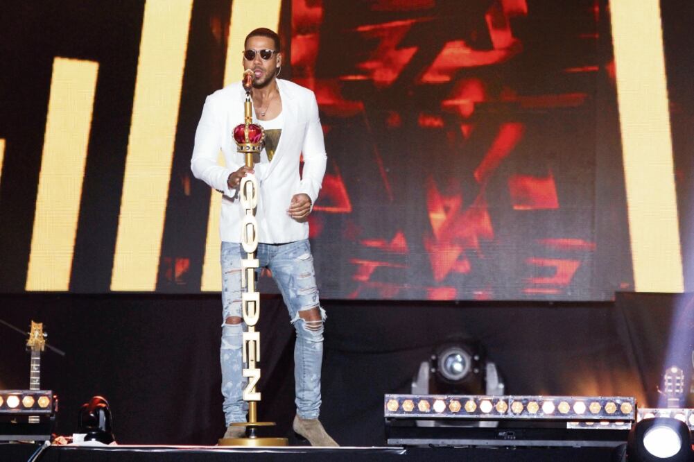 El concierto fue un recorrido por la discografía del artista. (CARLOS MEJIA. EL UNIVERSAL)