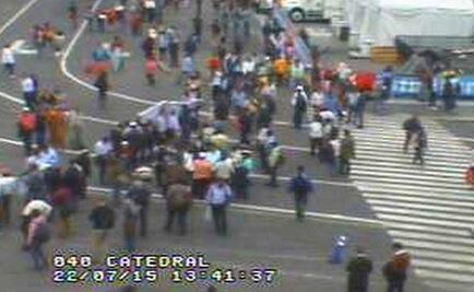 Alerta SSPDF de tres manifestaciones en el DF