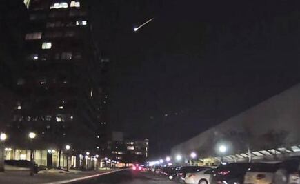 Cielos de Estados Unidos presencian "Bola de fuego"