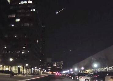 Cielos de Estados Unidos presencian "Bola de fuego"