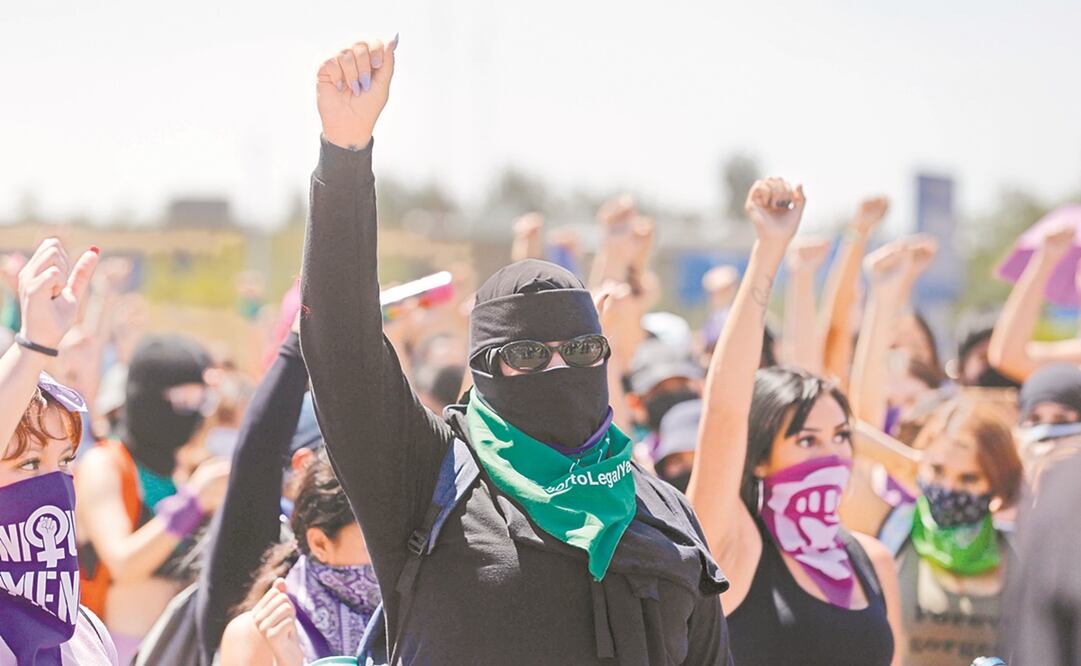 Tras la marcha, las mujeres pasaron 30 horas detenidas. Foto: Archivo/ El Universal