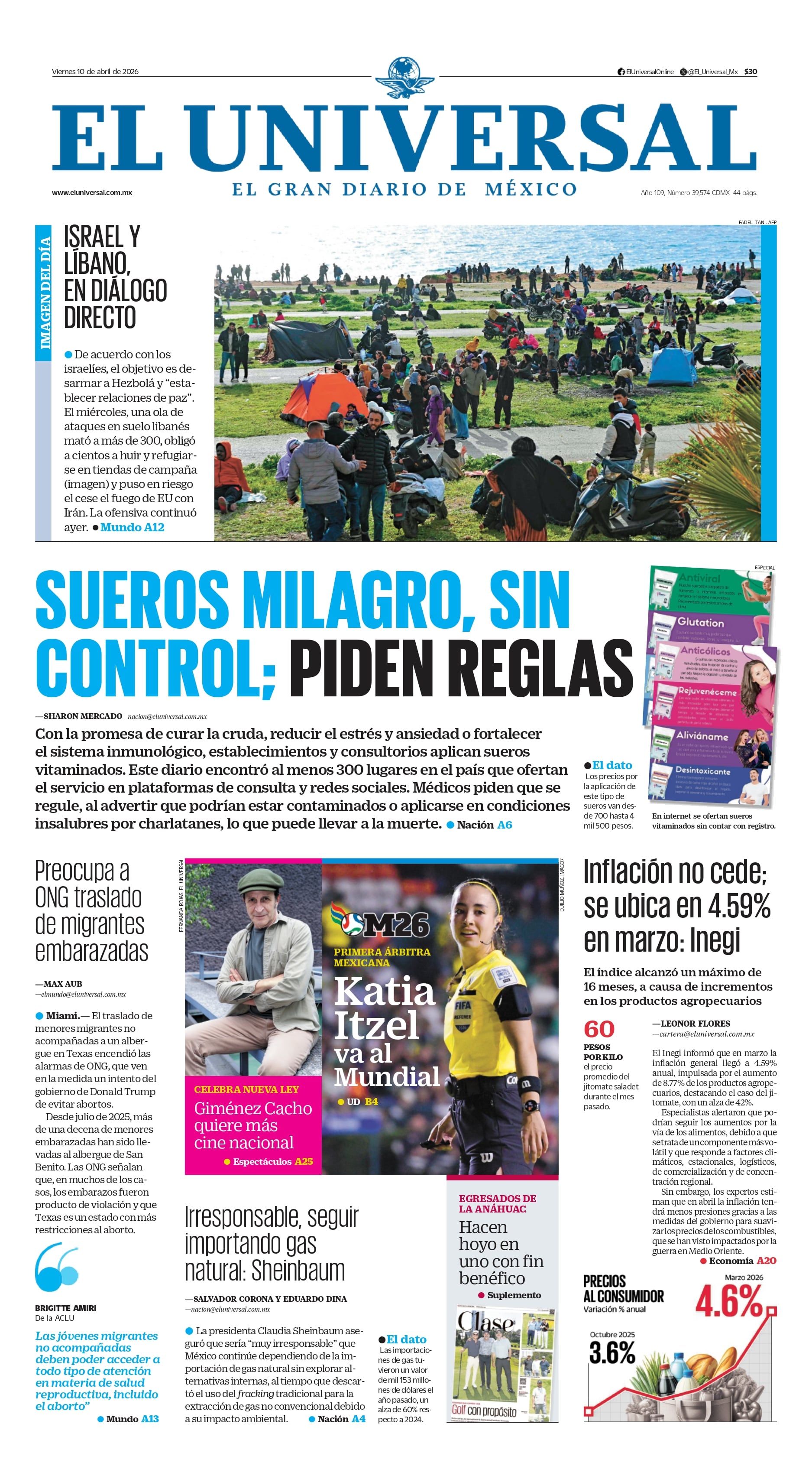 Portada impresa