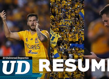 Resumen: Tigres 4-0 Santos, Apertura 2019 - J13