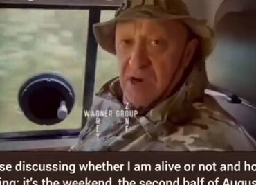 Surge video de Prigozhin, líder de Wagner; aseguraba que "todo va bien" días antes de morir
