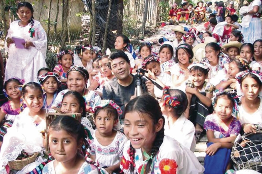 Durante cinco años, en el Centro de las Artes Indígenas del Parque Temático Tajín —y de la mano del laureado cineasta veracruzano Ricardo Benet— jóvenes crearon cortos cinematográficos. (FOTO CORTESIA: RICARDO BENET)