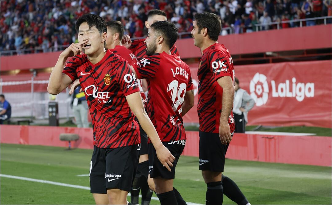 El Mallorca de Javier Aguirre está a 10 puntos de la zona de descenso en LaLiga / FOTO: EFE