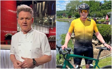 Chef Gordon Ramsay sufre terrible accidente en bicicleta: “tengo suerte de estar aquí”