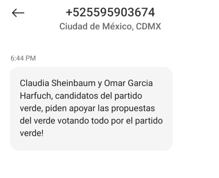 Mensajes a favor de candidatos del PVEM. Foto: EL UNIVERSAL