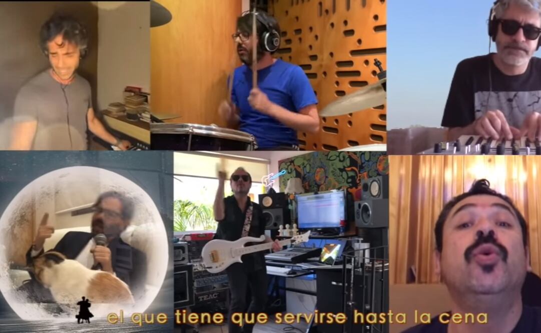 Osvaldo Benavides y Los Seminuevos. Foto: Captura video