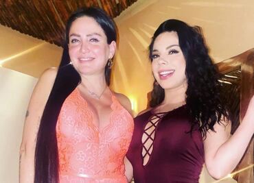 Lizbeth Rodríguez comparte románticas fotos con Celia Lora