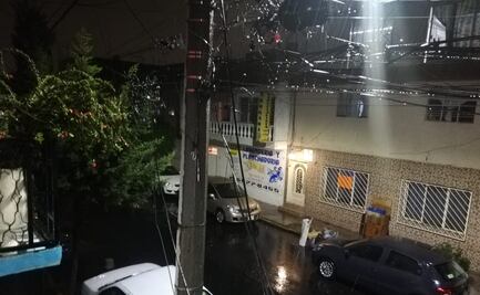 Activan Alerta Amarilla por lluvia en 9 alcaldías de la CDMX