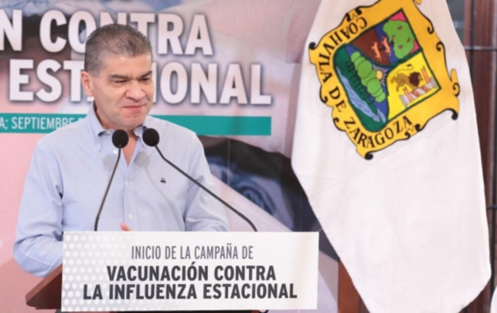 Arranca campaña de vacunación contra la influenza estacional en Coahuila