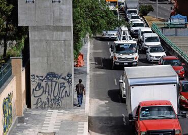 Tras 4 meses amplían las banquetas en L3 de Cablebús