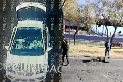 Policía muere atropellado en la calzada Ignacio Zaragoza a la altura del Metro Tepalcates