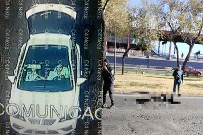 Policía muere atropellado en la calzada Ignacio Zaragoza a la altura del Metro Tepalcates