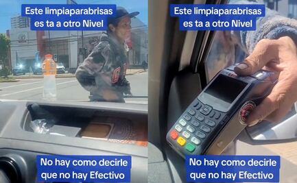 Limpiaparabrisas cobra con tarjeta y abre debate en TikTok: ¿qué tan peligrosa es esta práctica?
