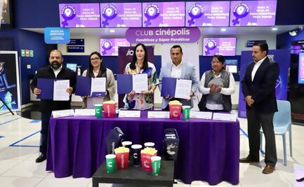 Álvaro Obregón firma convenio con Cinépolis para la instalación de 3 nuevos Puntos Violeta