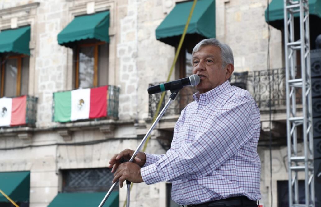 El presidente electo, Andrés Manuel López Obrador, detalló los cuatro lineamientos para el presupuesto 2019. Foto: Yadín Xolalpa/EL UNIVERSAL