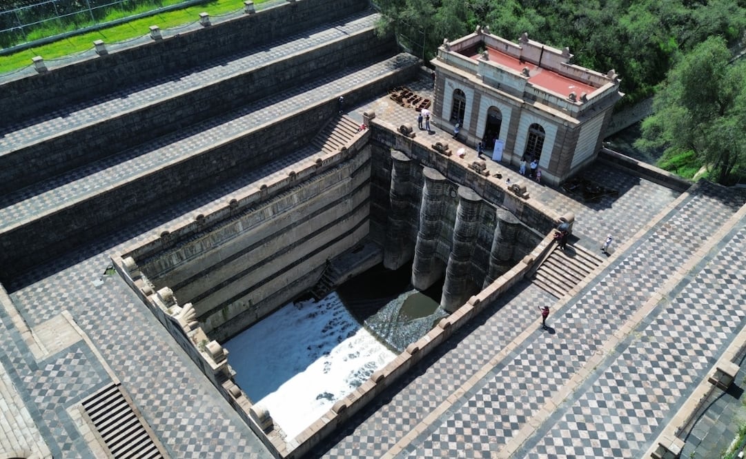 La Caja de Agua se construyó en la época prehispánica para mitigar las afectaciones de las inundaciones. | Foto: Arturo Contreras.