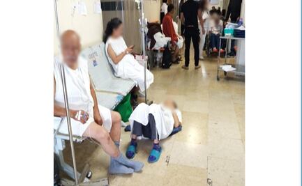 Acusan negligencia en ISSSTE de Hidalgo; dan atención médica "en el suelo"