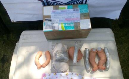 Esconden droga en un muñeco de bebé en Jalisco