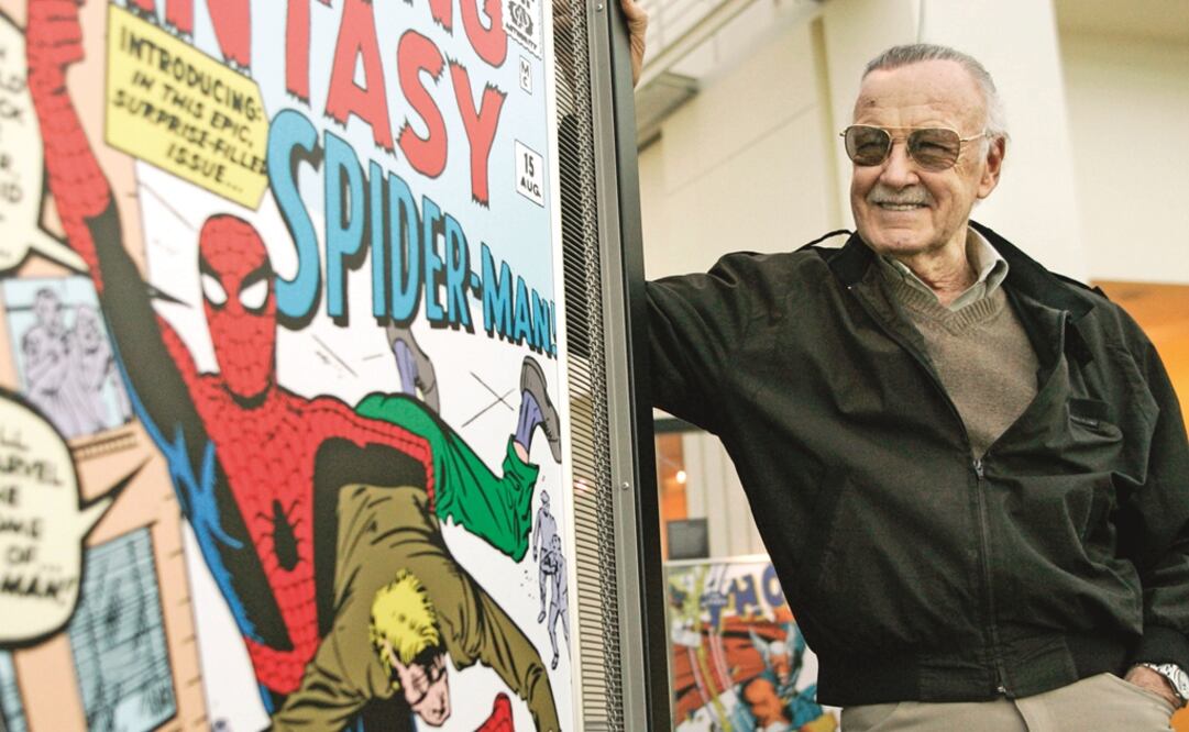 Stan Lee es el creador personajes como Spider-Man, Hulk, Iron Man, Los 4 Fantásticos, Thor, Doctor Strange y X-Men, entre otros. Foto: Archivo