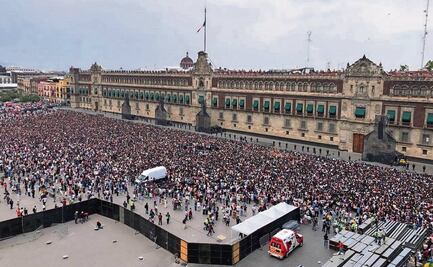 BTS regala a su Army cuatro minutos de felicidad en el Zócalo 