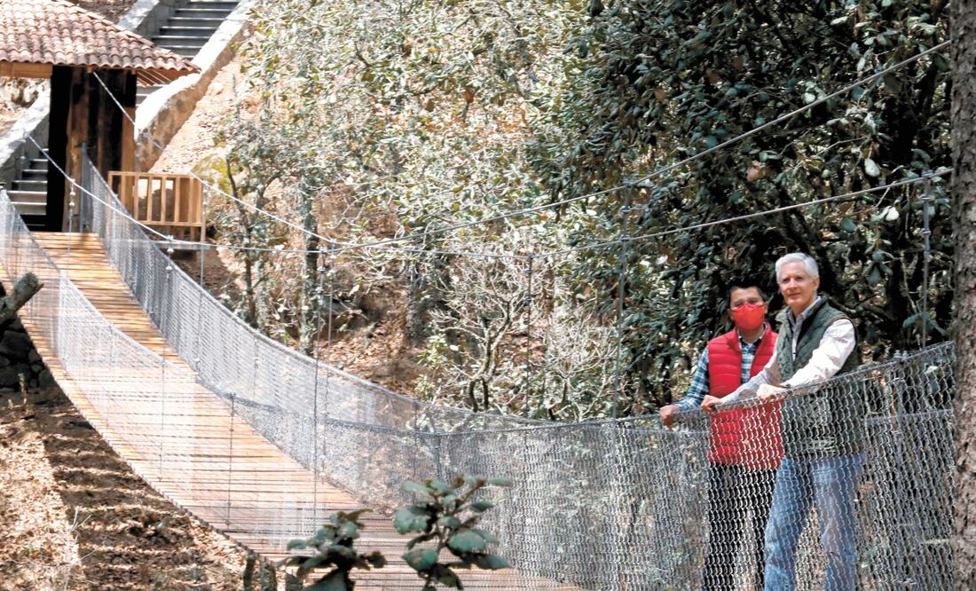 El gobernador Alfredo del Mazo invitó a la población a visitar este lugar, donde se podrá tener contacto con la naturaleza. Foto: ESPECIAL