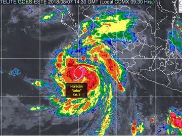 John se degrada a baja presión remanente en tierra sobre Guerrero