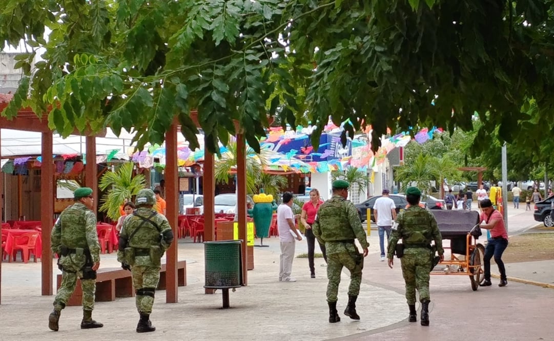 Policía Militar en Quintana Roo (Foto: Adriana Varillas / El Universal)