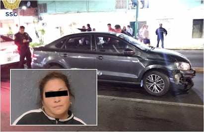 Ciclista resulta con fractura de cadera tras ser atropellado por mujer en la Cuauhtémoc 