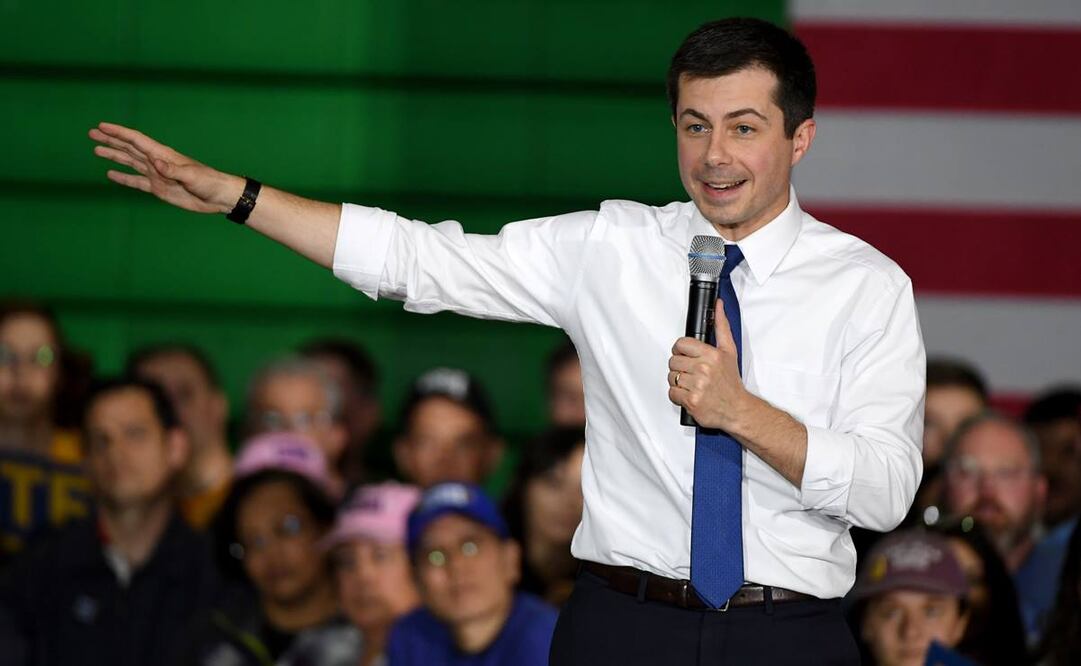 El candidato presidencial demócrata Pete Buttigieg  (Foto: AFP)