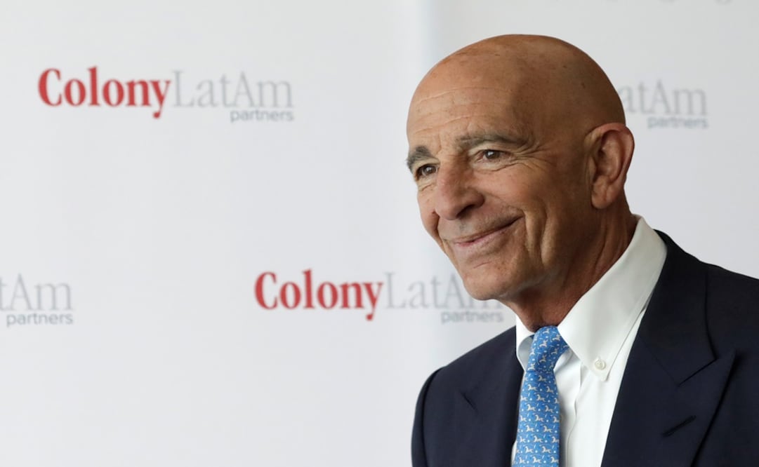 Billionaire real estate investor Thomas Barrack, Chief Executive Officer of Colony Capital, arrives at a meeting with the media to discuss investment plans in Mexico - Photo: Henry Romero/Reuters
