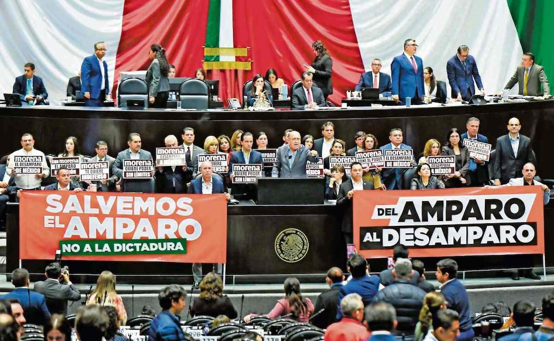 Diputados del PRI se pronunciaron en contra del dictamen de reforma a la Ley de Amparo el 14 de octubre. Foto: Archivo / CUARTOSCURO