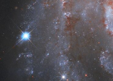 El Hubble capta agonía de una supernova a 70 millones de años luz